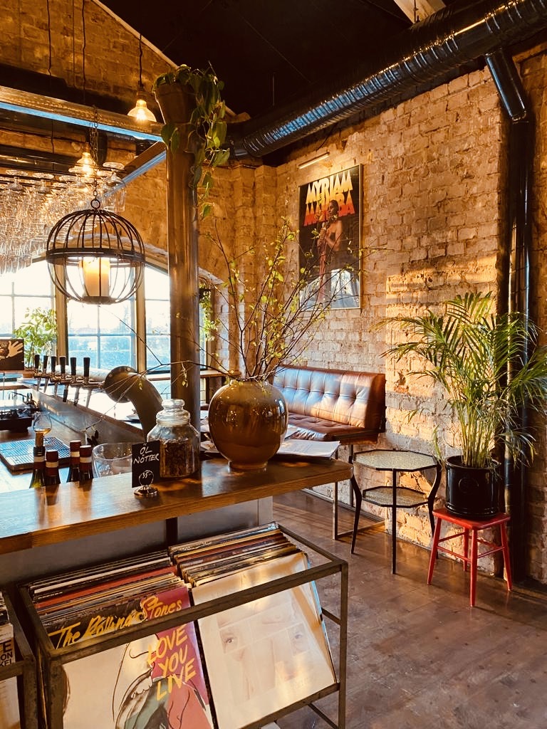 Baren på Bryggeriet Mat & Malt.